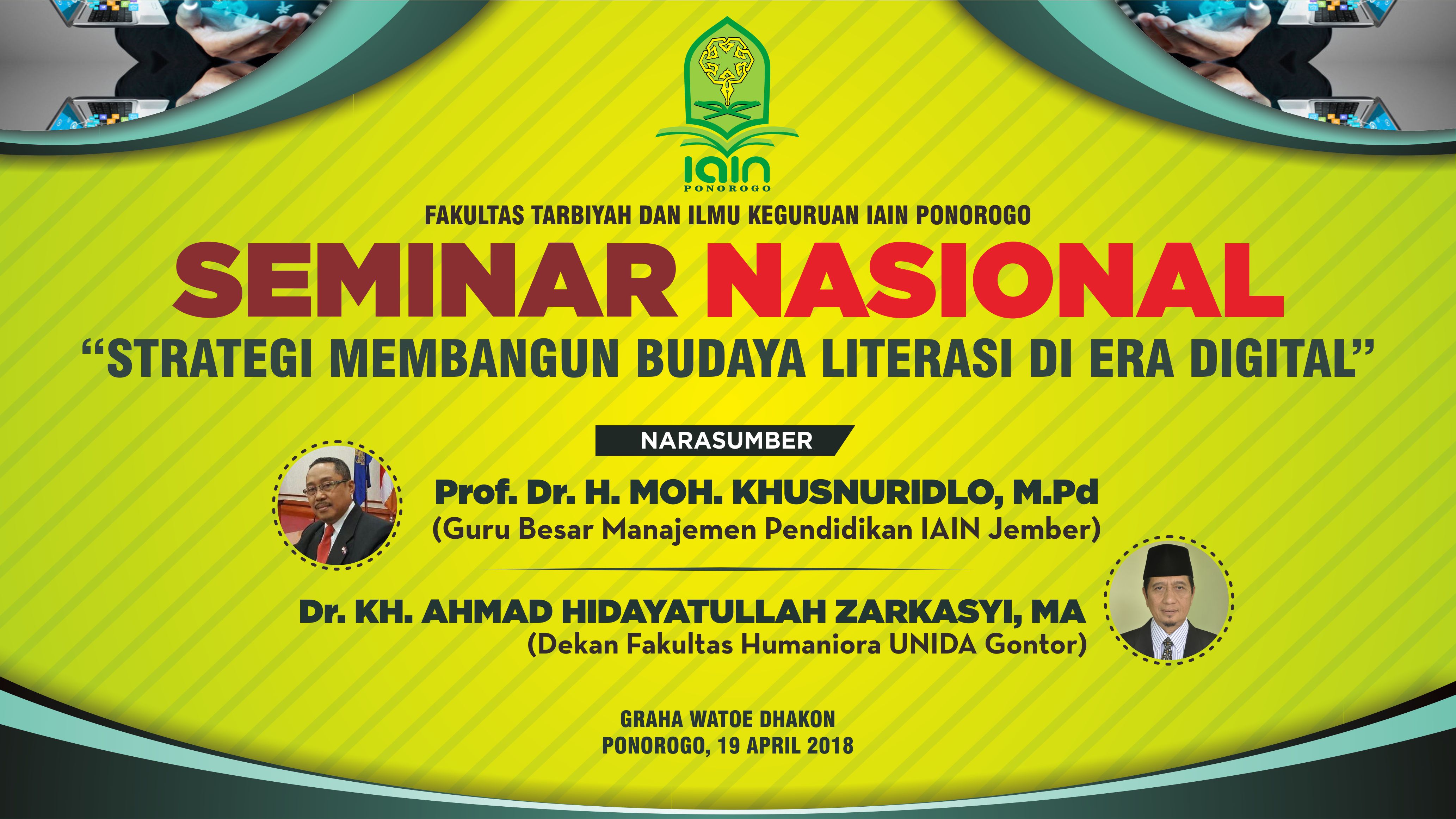 Seminar Nasional “Strategi Membangun Budaya Literasi Di Era Digital ...